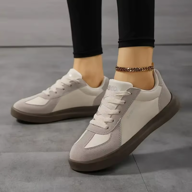 MAEDEF chaussures pour femmes à lacets confortable respirant
