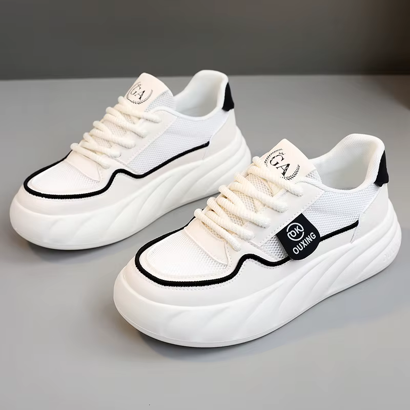 Nouvelles femmes rétro chaussures printemps plate-forme