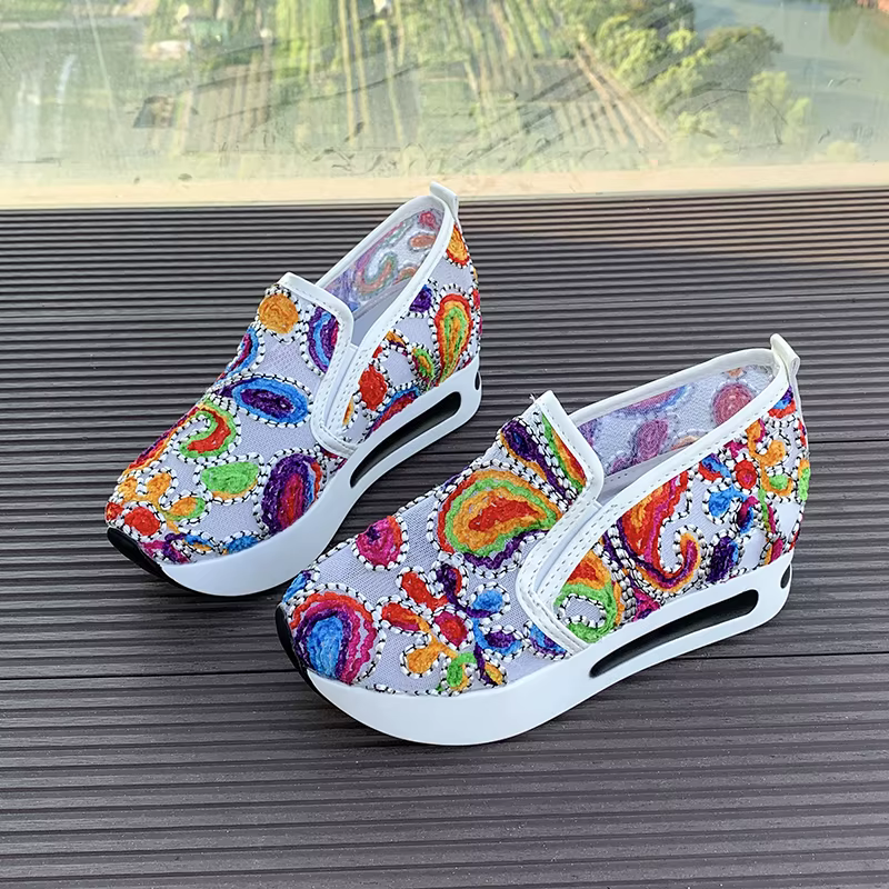 Chaussures compensées pour femmes