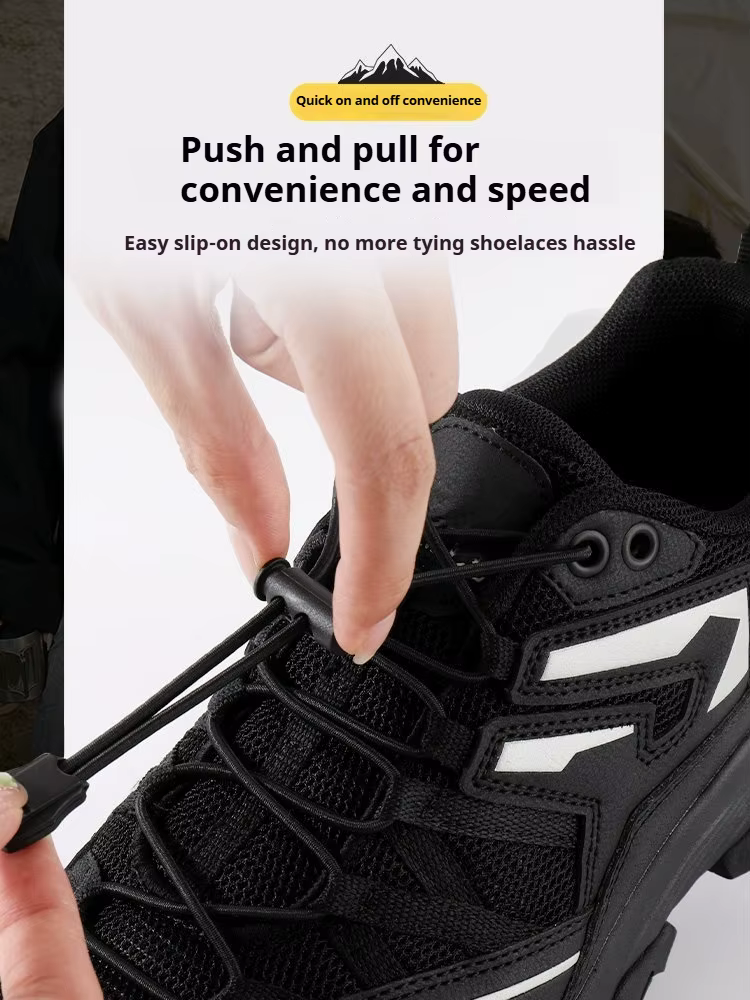 Lacets élastiques sans nœud avec boucle à dégagement rapide