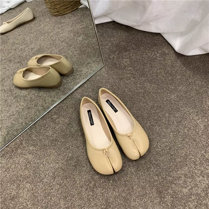 Chaussures de style japonais Tabi Ninja pour femmes
