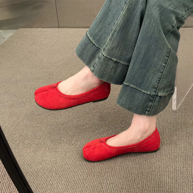 Chaussures Tabi Ninja de style japonais pour femme