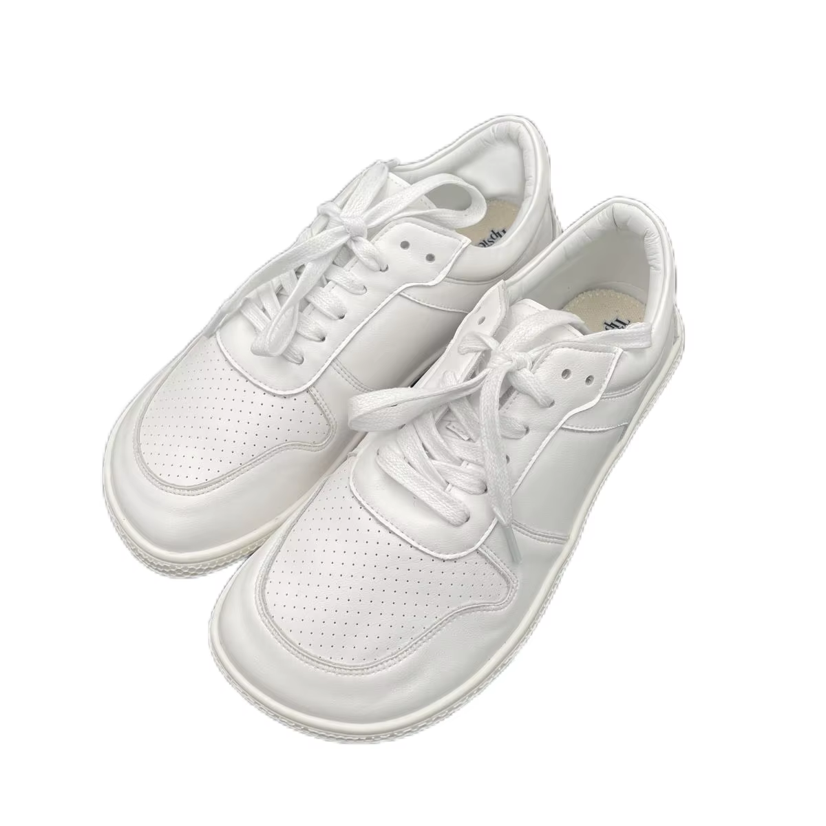 Tipsietoes 2025 pieds nus en cuir véritable Sneaker pour femmes hommes plat doux zéro goutte semelle plus large orteil boîte Flexible léger