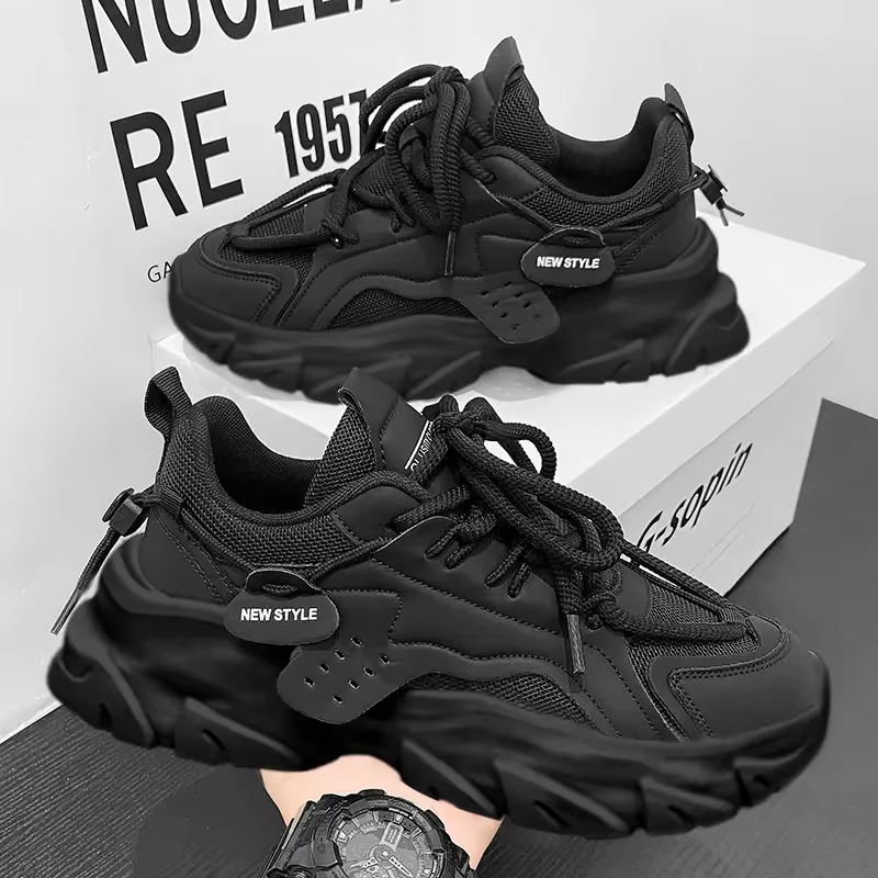 Chaussures de Sport à semelle épaisse pour hommes