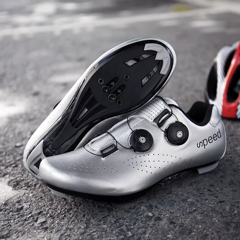 Chaussures de vélo de route et de montagne à semelle plate pour le sport et les activités de fitness à pédale