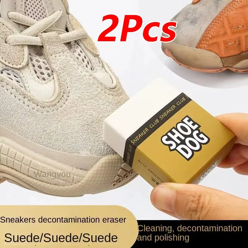 Gommes à chaussures portables en daim et peau de mouton