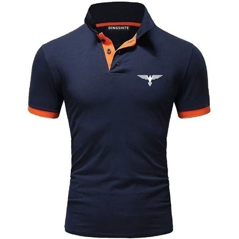 Polo à la mode Scicolor pour hommes, chemise de bureau, t-shirt respirant, haut décontracté, été, nouveau