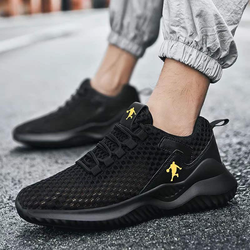 Hommes baskets blanc clair respirant chaussures De course