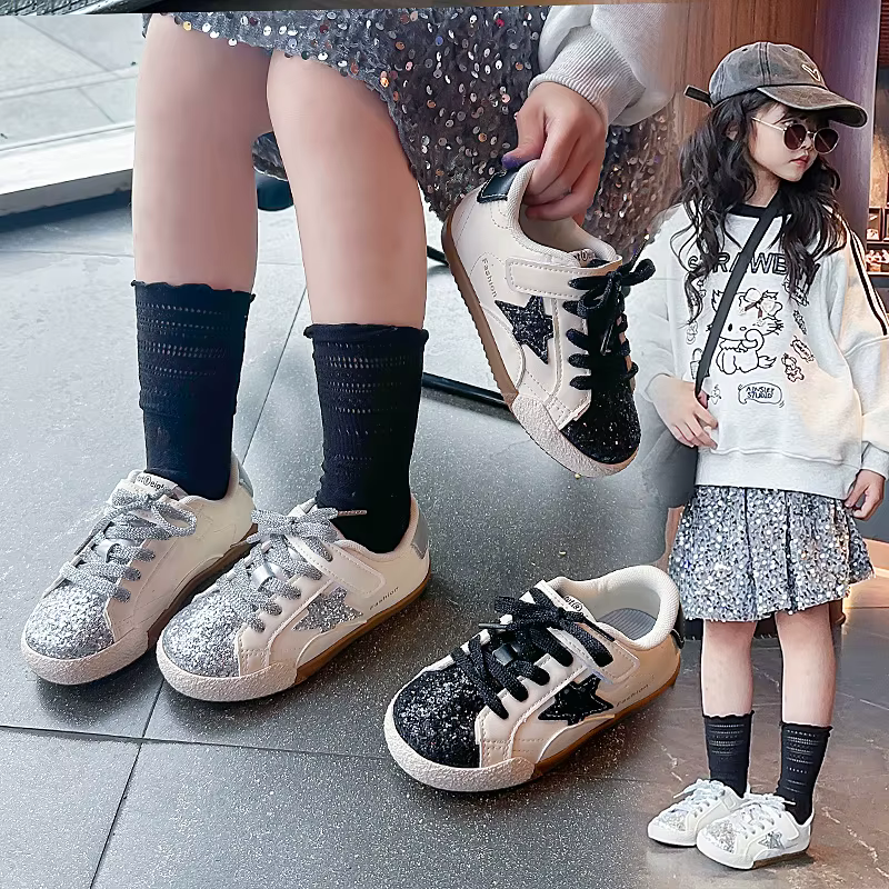 Chaussures pour filles 2026 Nouvelle collection printemps – Baskets décontractées polyvalentes pour petites