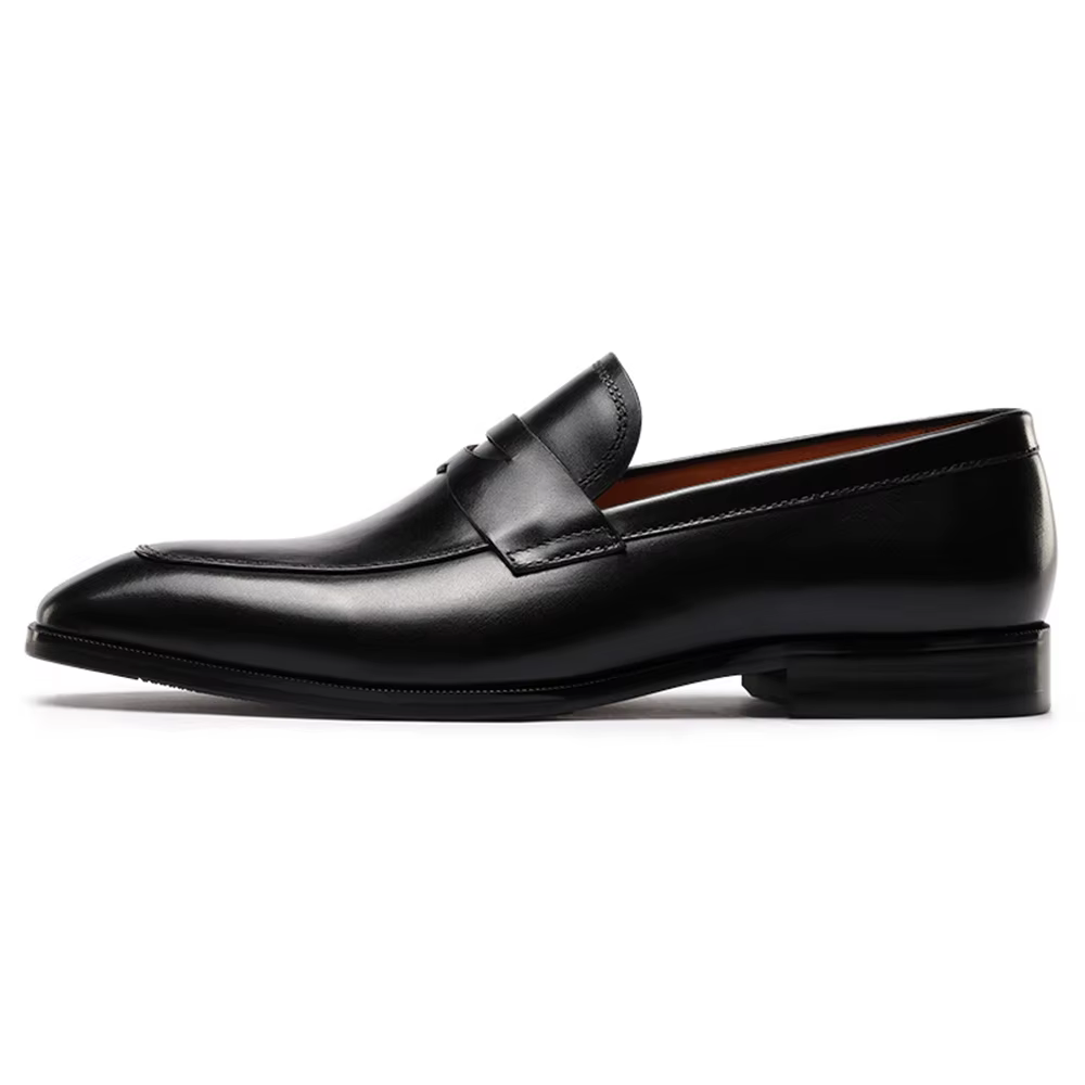 Chaussures décontractées pour hommes en cuir de veau