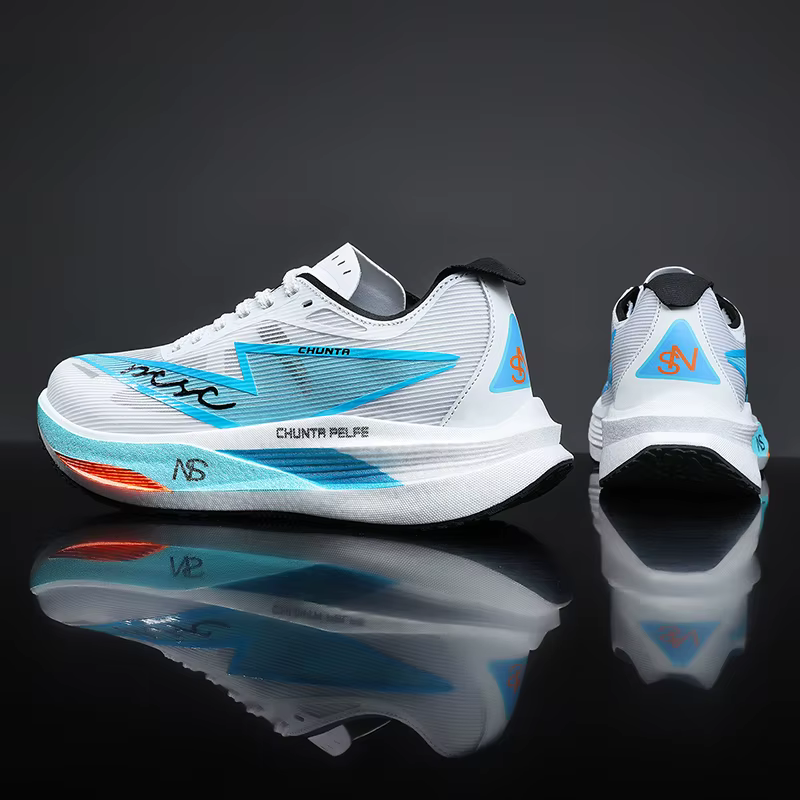 Chaussures de course Marathon pour hommes avec plaque en carbone