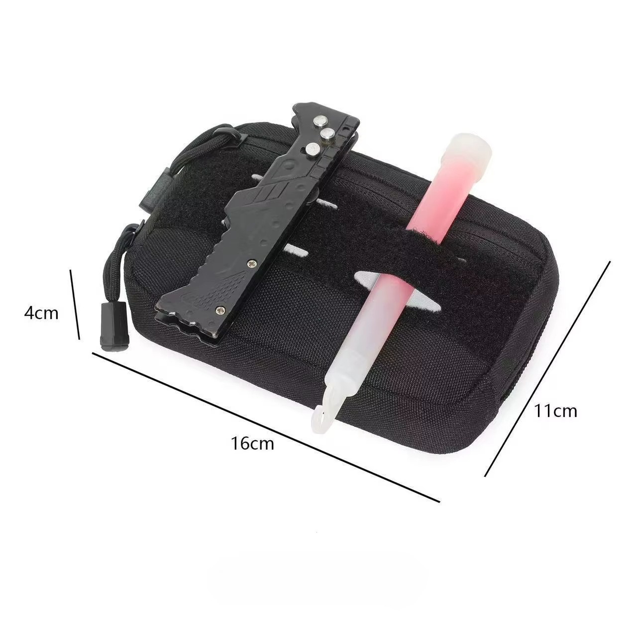 Sac d'accessoires de camping, de sport et de chasse, sac tactique Molle Admin, sac à outils EDC extérieur, sac banane de taille