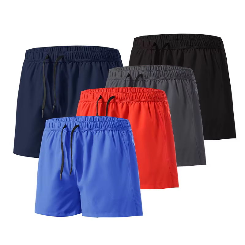 Shorts de sport d'été pour hommes, séchage rapide, respirants, pour le basketball, la gym, le fitness, la course, le jogging, l'entraînement, la plage