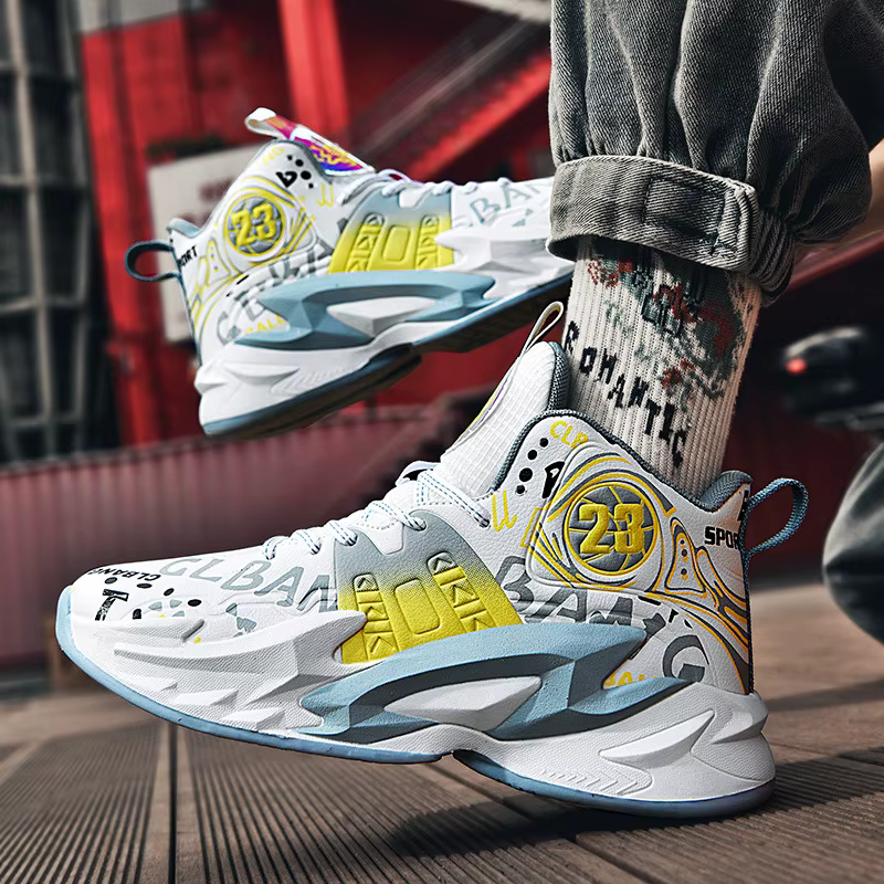 Chaussures de basket-ball respirantes pour hommes et femmes