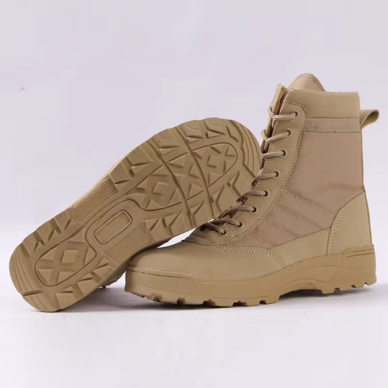Bottes tactiques pour hommes, bottes de Combat des forces spéciales dans le désert, bottes de randonnée en plein air, chaussures de sécurité pour le travail