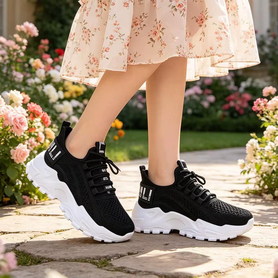 Baskets de marche à enfiler pour femmes