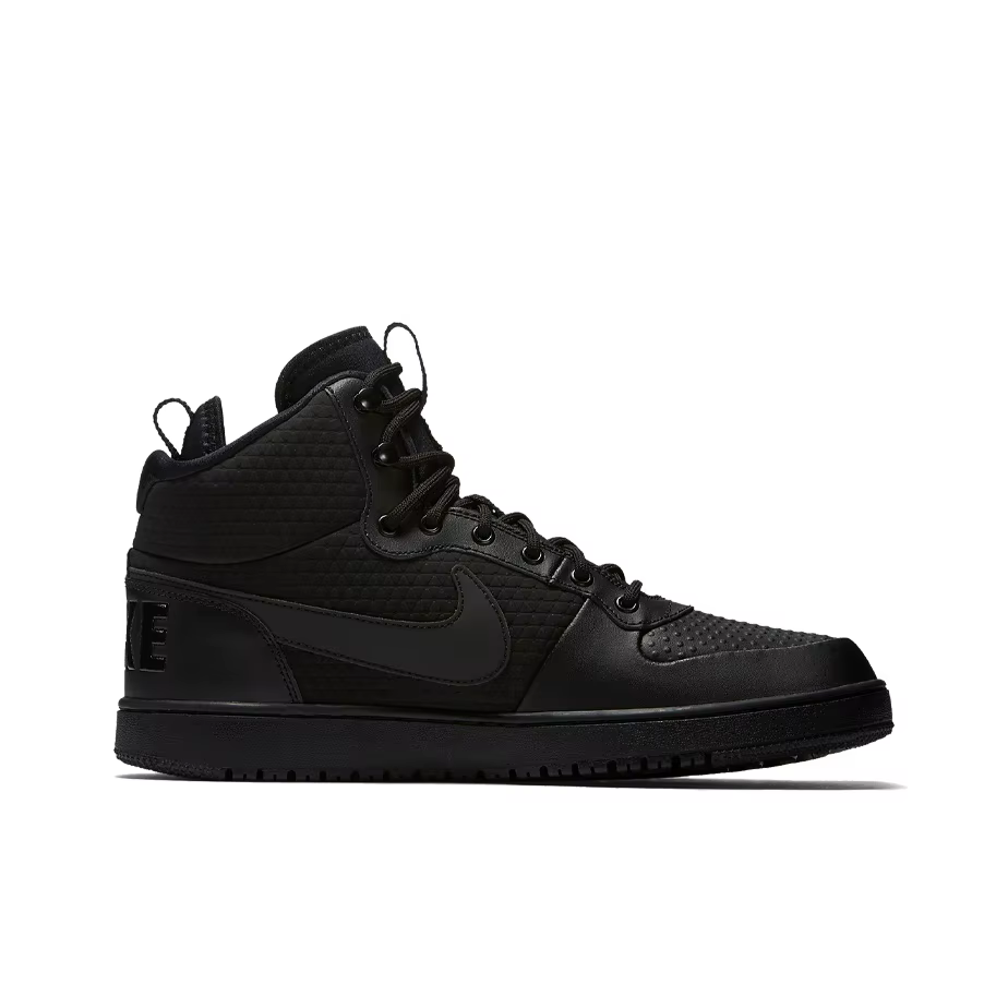 Nike Court Borough Mid Winter Triple Black AA0547-002
