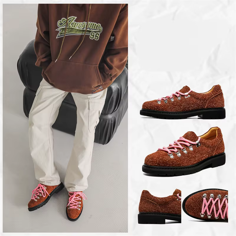 Chaussures en cuir décontractées pour hommes
