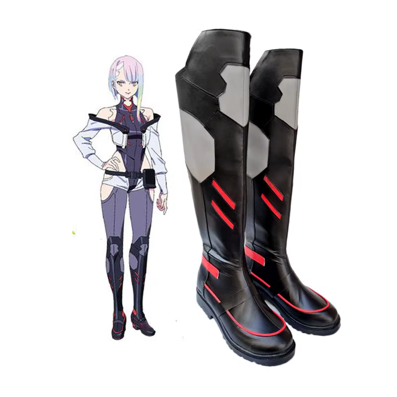 Anime Cyberpunk Edgerunners Lucy Cosplay chaussures