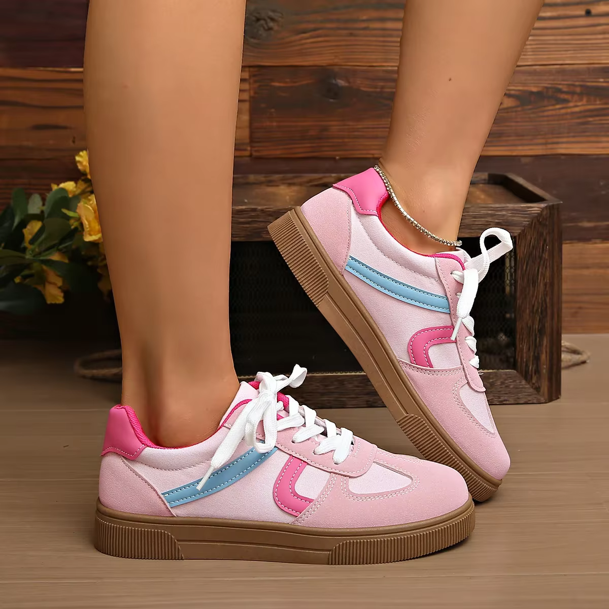 Chaussures de sport plates pour femmes