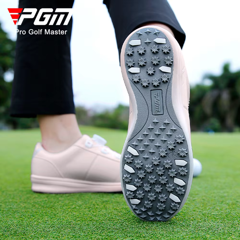 PGM XZ340 baskets de Golf pour femmes imperméable anti-dérapant microfibre laçage rapide ultraléger confortable chaussure d'amortissement à rebond élevé