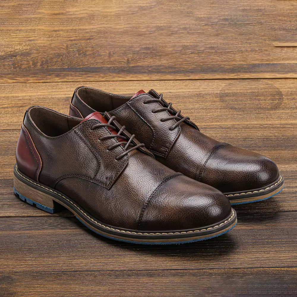 Chaussures Derby rétro pour hommes