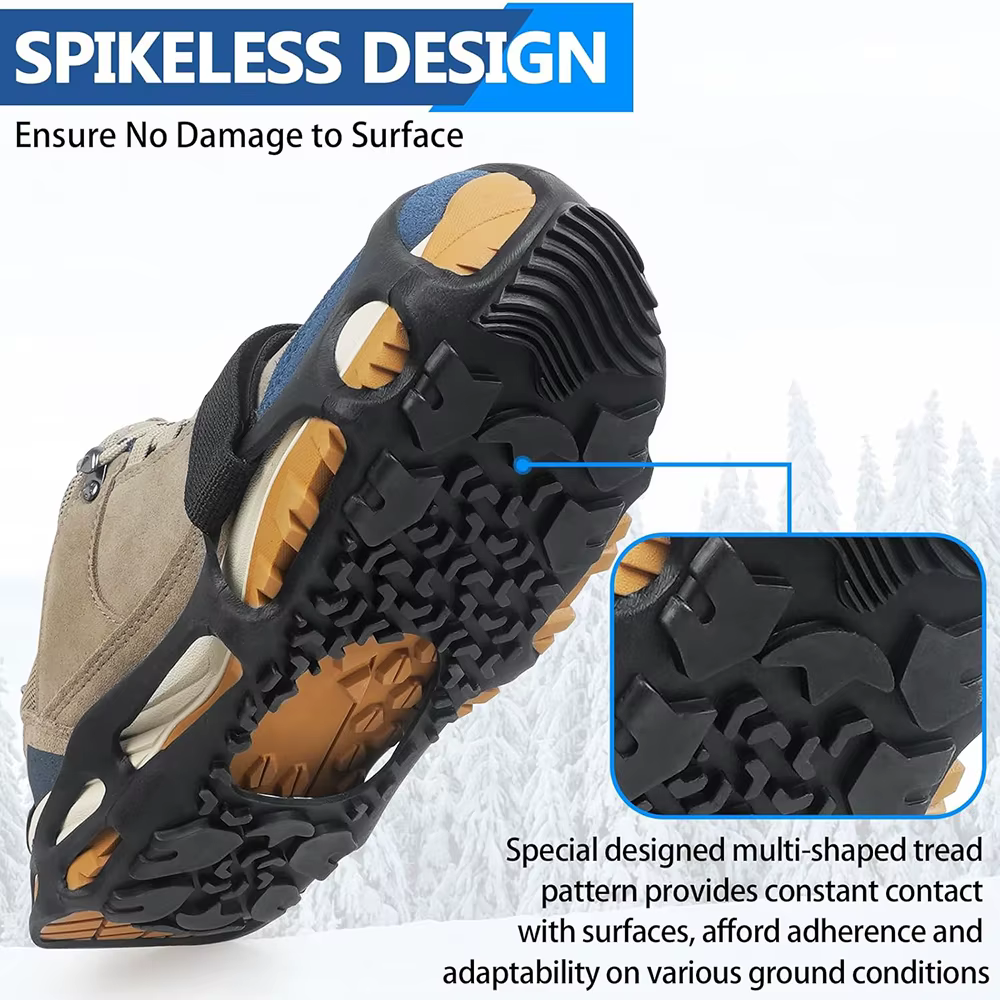 Ice Aleats-Chaussures coordonnantes sans pointes