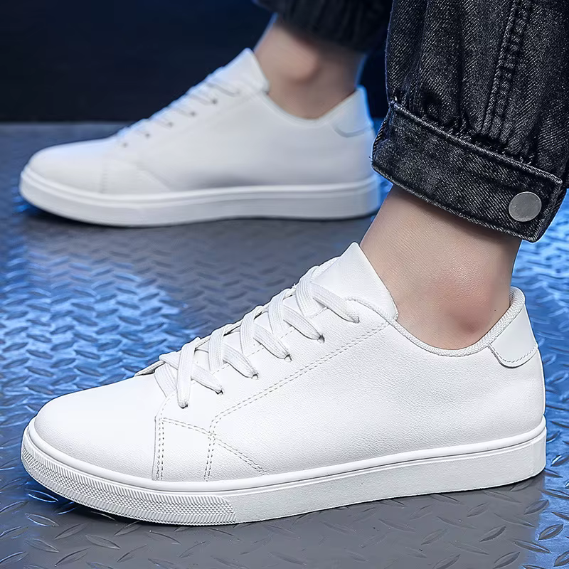 Baskets unisexes en cuir PU pour hommes