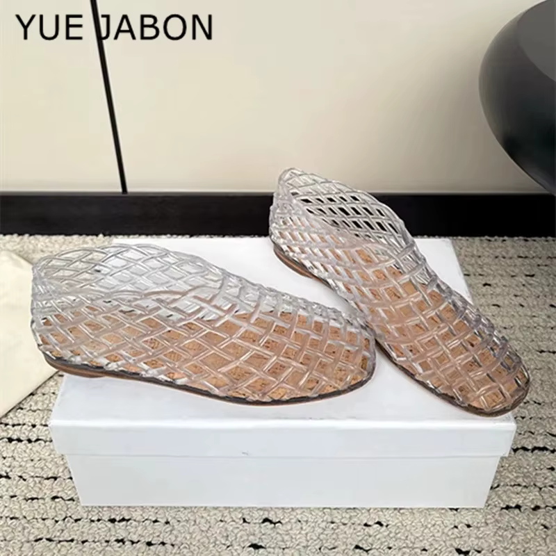 Ballerines en Maille Tissée pour Femme