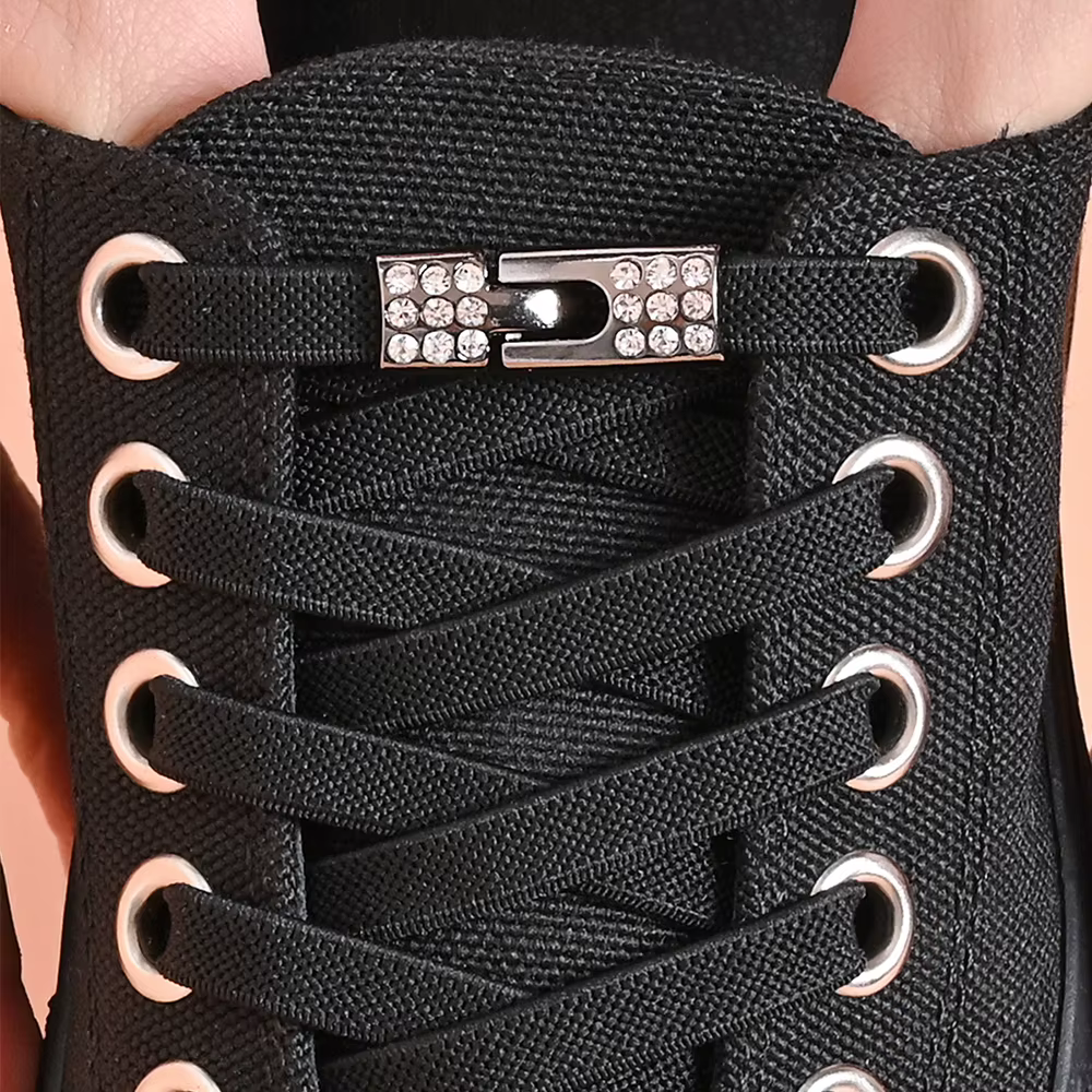 Lacets de chaussures sans cravate