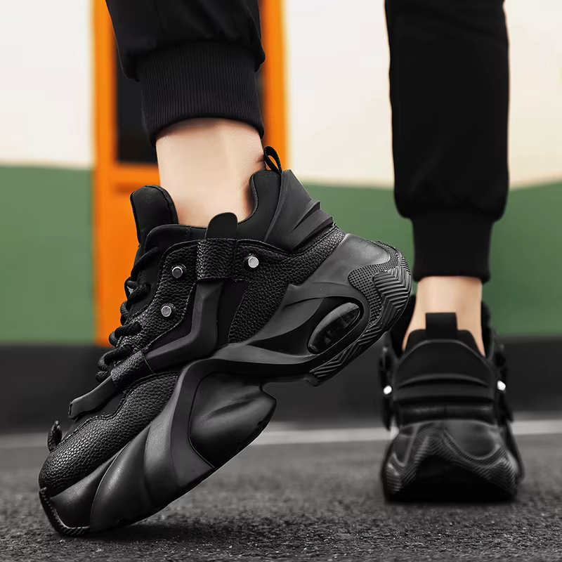 Baskets Décontractées Noires pour Homme