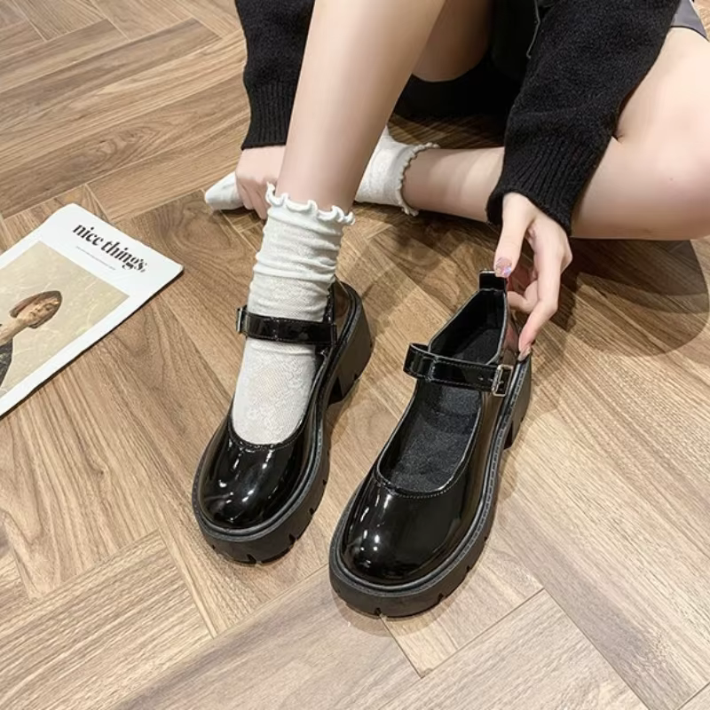 Chaussures Lolita japonaises à plateforme pour filles