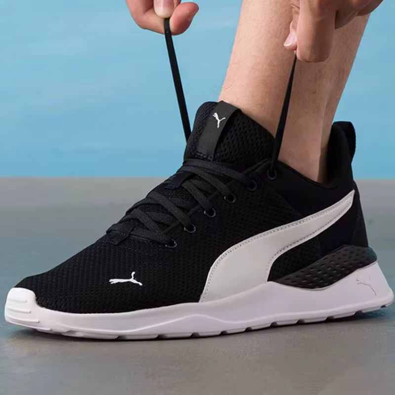 PUMA Unisexe 2026 Summer Couple Mesh Cushion Running Shoes Low Cut Comfort Sneakers 371128-02
