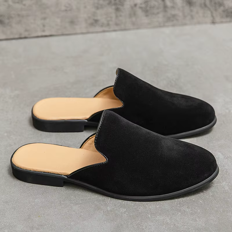 Chaussures en daim à l'offre elles souples pour hommes