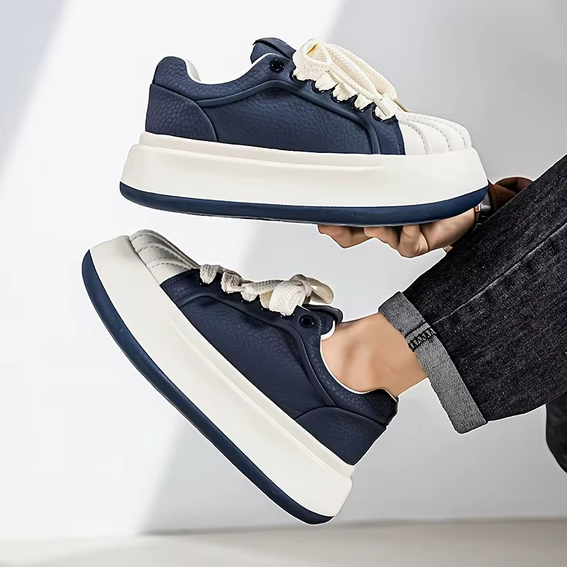 New Men'S Thick-Soled Height-Increasing Comfortable Lightweight Versatile Shoes