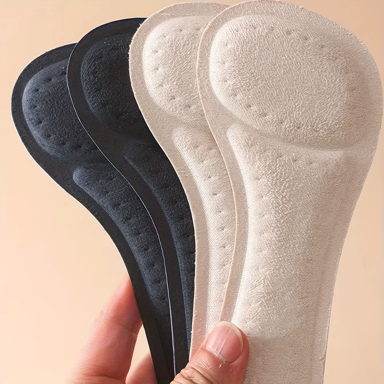 1 paire de semelles intérieures antidérapantes et absorbant les chocs pour femmes | Coussinets de chaussures