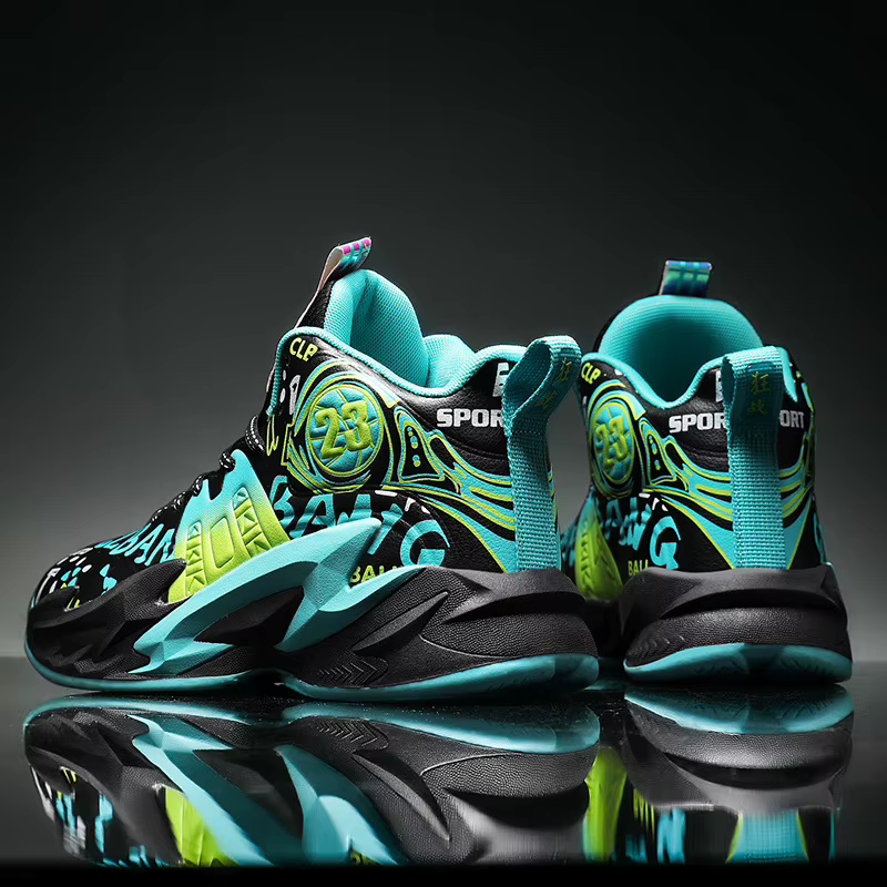 Chaussures de basket-ball respirantes pour hommes et femmes