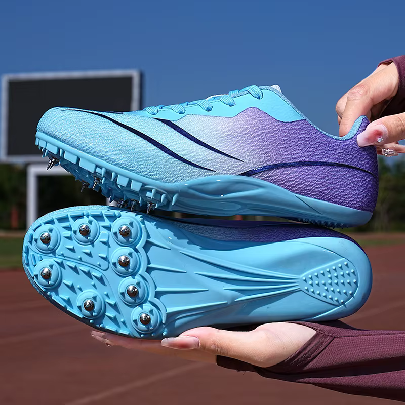 Chaussures d'athlétisme professionnelles légères et respirantes pour hommes