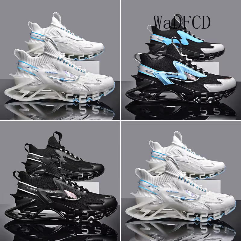 Chunky Sneaker grande taille 45 46 hommes lame semelle chaussures de course mode décontracté maille respirant hauteur