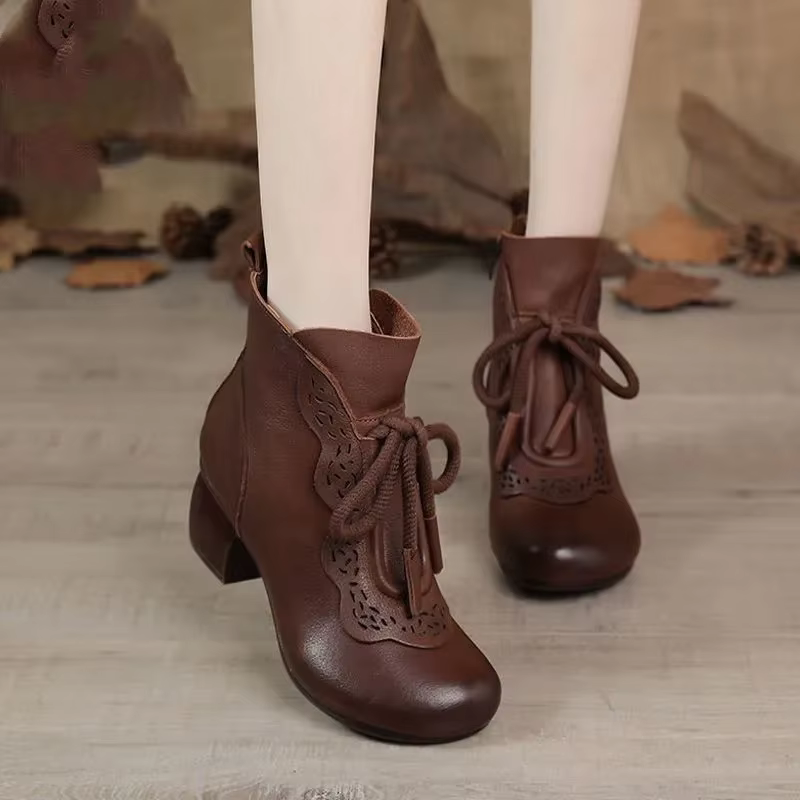 Bottes de neige chaudes et imperméables pour femmes, bottes de rinçage confortables, chaussures d'hiver, mode