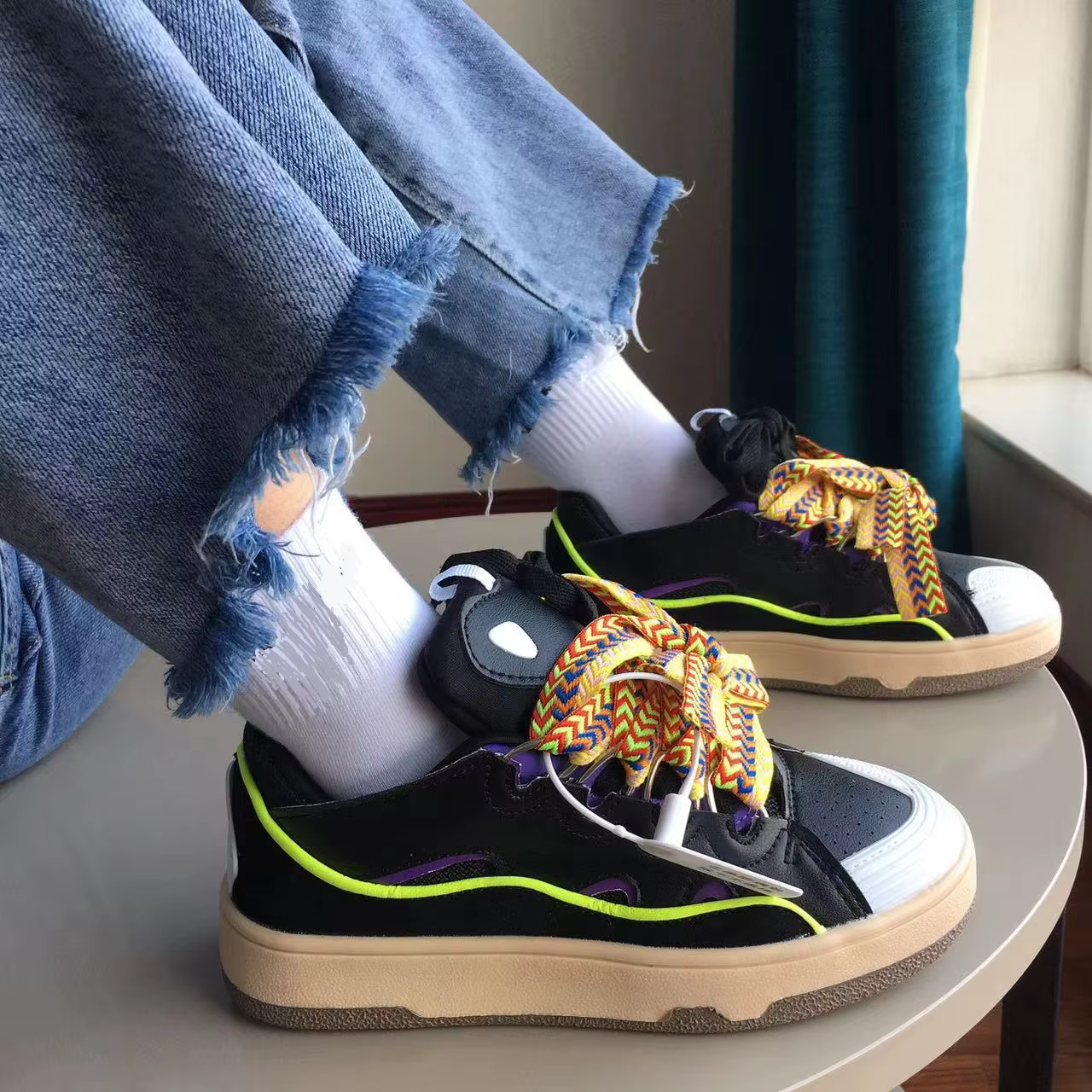 Top Designer rétro chaussures de sport pour hommes femmes tout-match fouet conception Niche baskets livraison directe