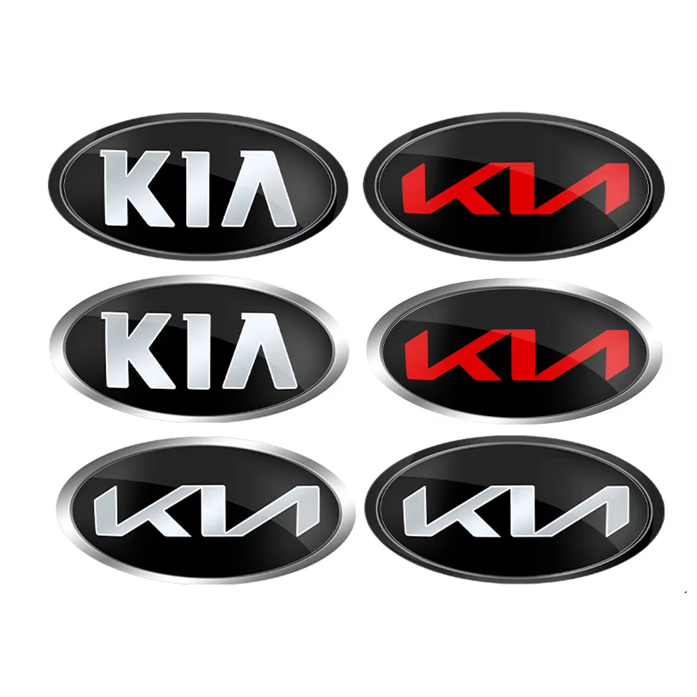 Emblème KIA KN, autocollant pour capot avant et coffre arrière, accessoires pour KIA Sportage Ceed Sorento Cerato Optima Picanto Rio Soul