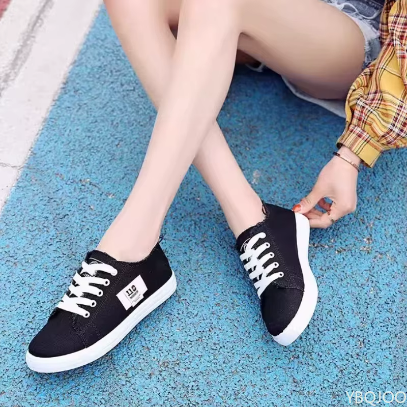 Dames polyvalentes toile chaussures nouveau décontracté confort