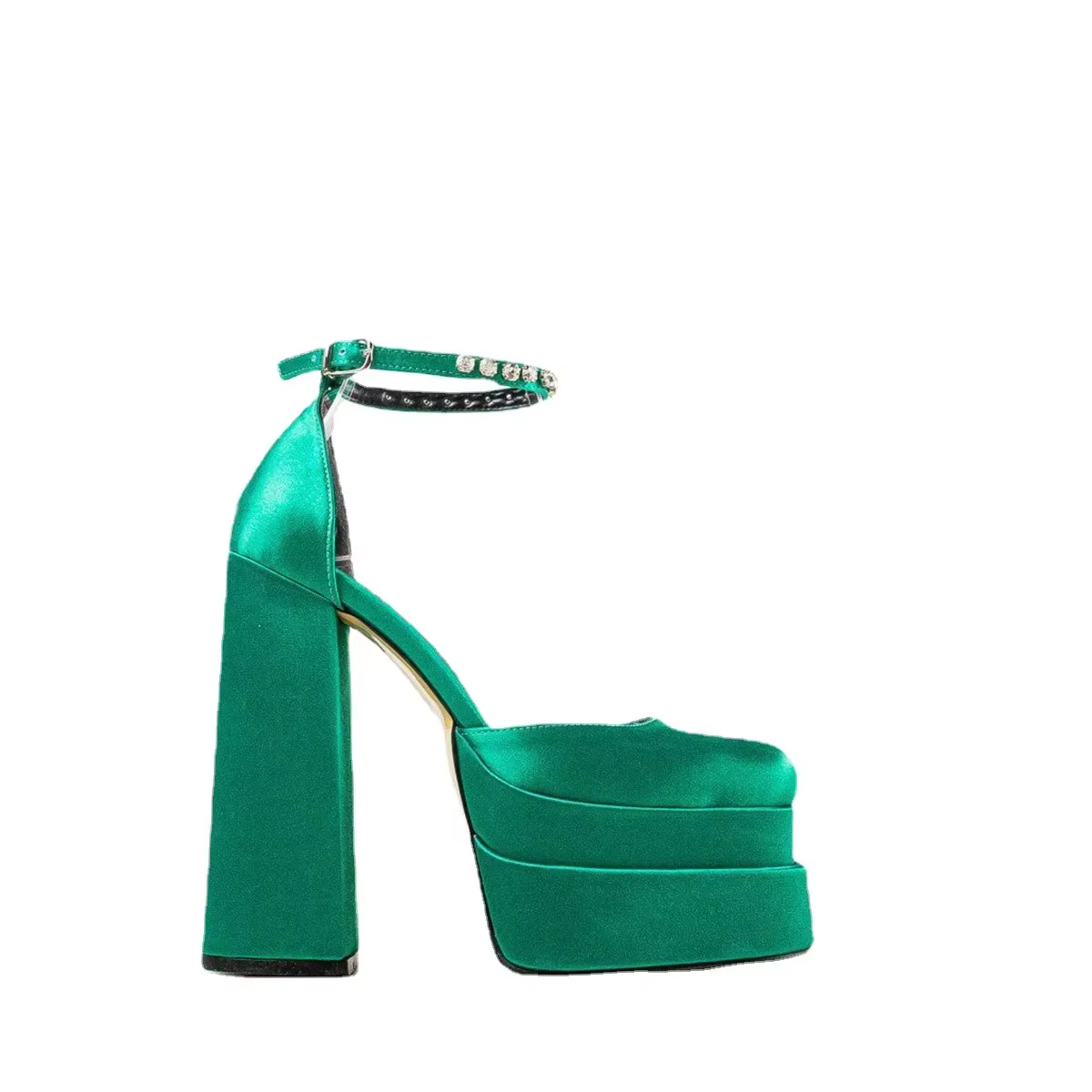 Escarpins sexy à bout rond beige pour femme