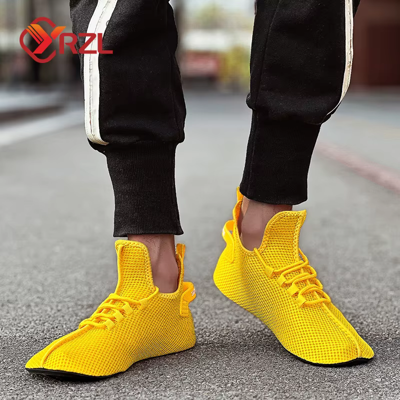 YRZL baskets hommes mode chaussettes course chaussures décontractées confortable haut