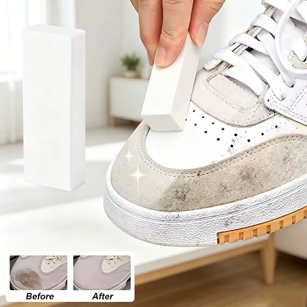 1/2 pièces Gomme de nettoyage pour chaussures en daim et cuir mat