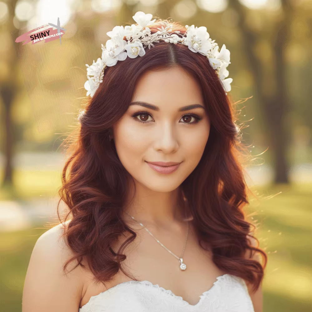 Accessoires pour cheveux, coiffure de mariée blanche, perle de forêt, bandeau de photographie, fleur, Style coréen, accessoires pour cheveux de mariage pour femmes