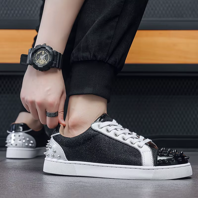 Chaussures tendance pour hommes en cuir