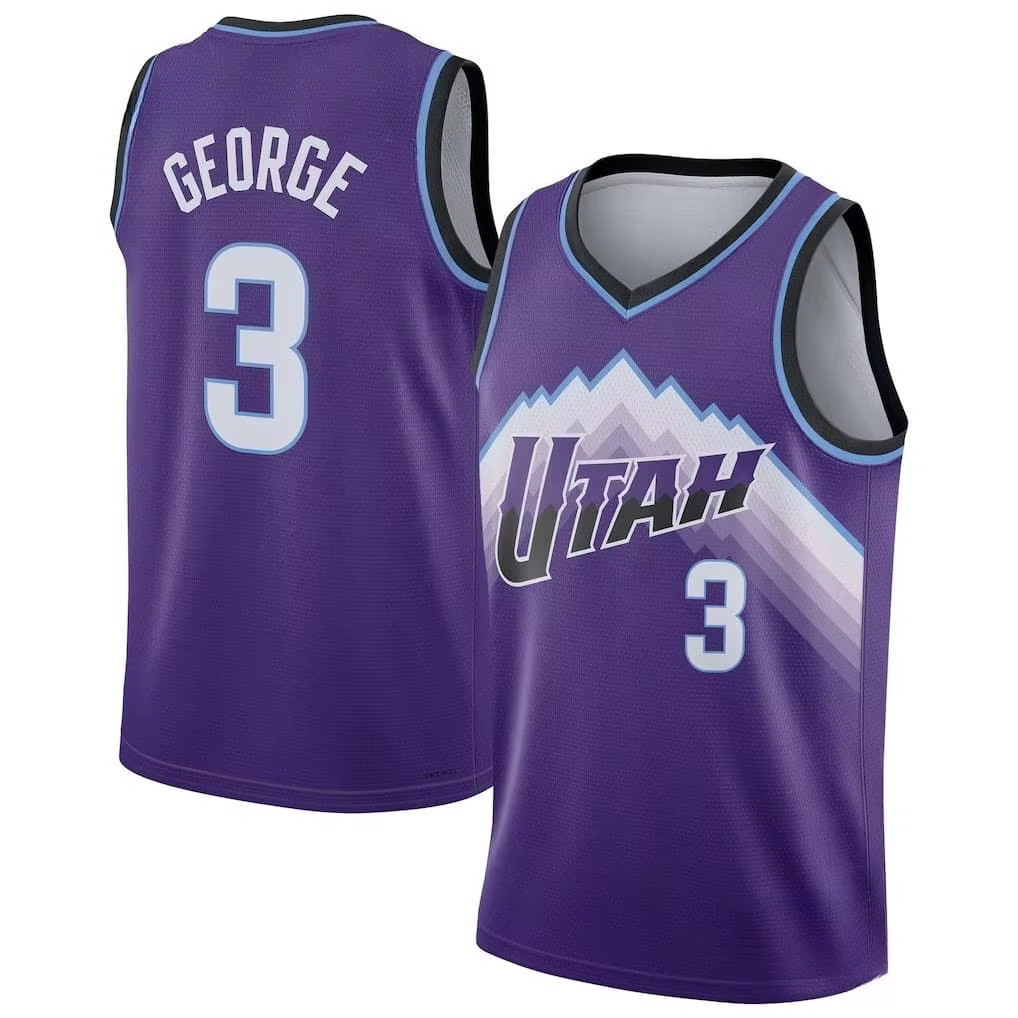 Maillot de basketball - Base blanche, numéro bleu, sans manches, design premium, vêtements d'équipe pour les fans, la famille, les enfants, t-shirts tendance, séchage rapide
