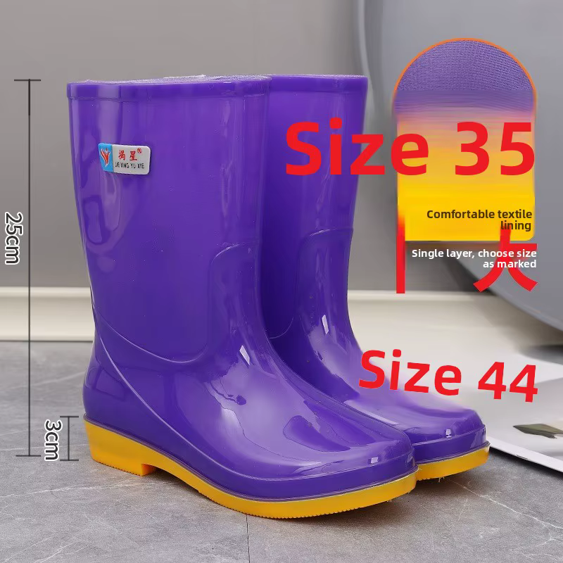 Bottes de pluie pour femmes